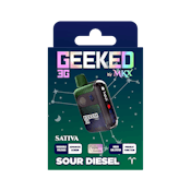 MKX | Sour Diesel | Geeked | Disposable Vape | 3g