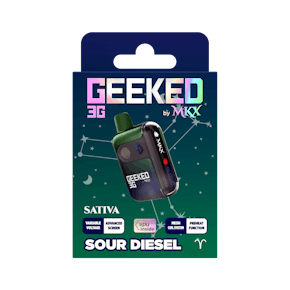 MKX GEEKED Disposable - Sour Diesel 3g