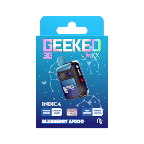 MKX GEEKED Disposable -  Blueberry Afgoo 3g