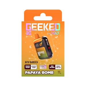 MKX Oil Co - GEEKED 3G Disposable by MKX | Papaya Bomb