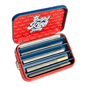 Pre Roll King of Jersey - Dirty Jerseys 5- 0.5g Infused Joints | Super Lemon Haze with Cookies N Chem Beach Sand | Each