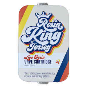 Rosin King of Jersey - Live Rosin Vape0.5g Frozen Custard