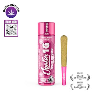 JEETER - Berry White - Quad-Infused Preroll - 1g