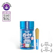Jeeter Baby Quad Infused 5pk Prerolls 2.5g Blue ZKZ