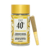STIIIZY - STRAWNANA - .5G 40's Infused Preroll 5 Pack - 2.5g
