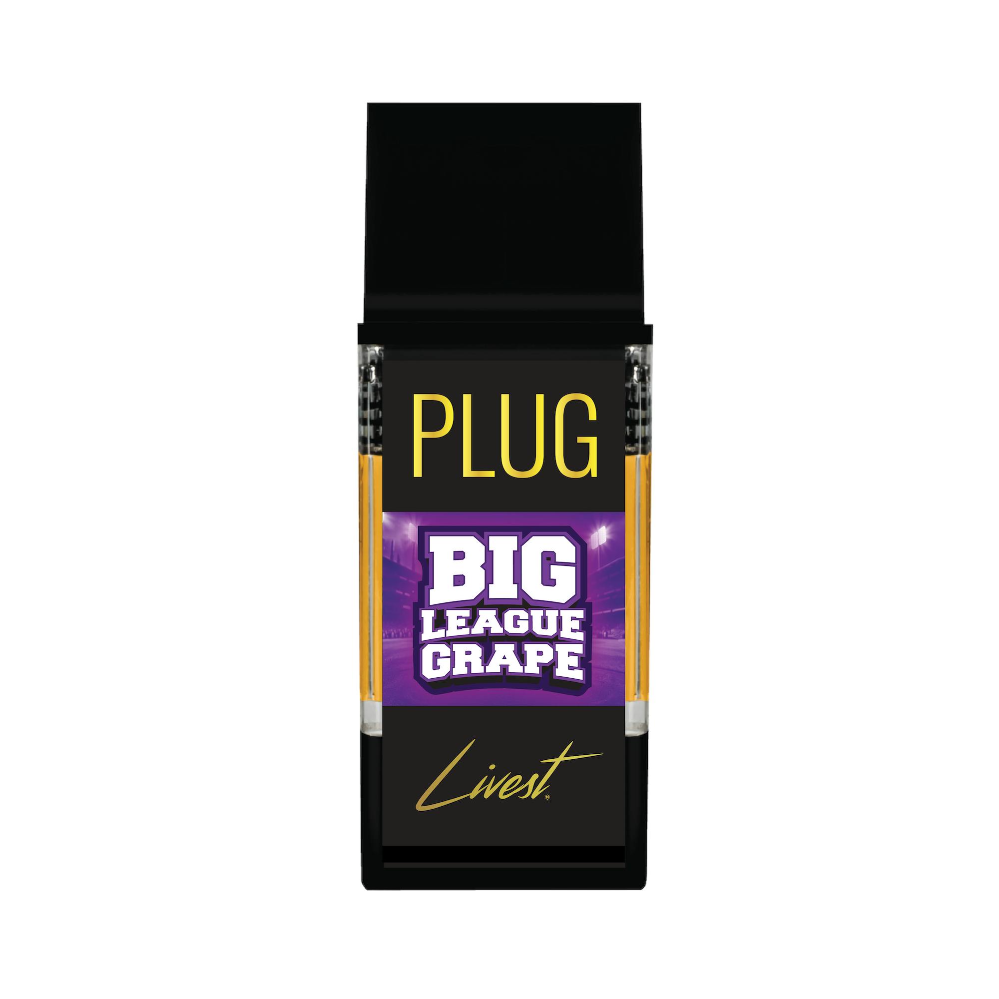 VAPE - 1g PLUG LIVEST: Big League Grape - PLUGPLAY VAPE - 1g PLUG LIVEST: Big League Grape - PLUGPLAY