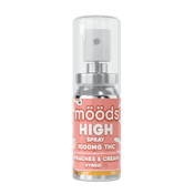 MOODS | PEACHES & CREAM SPRAY | TINCTURE | 1000MG