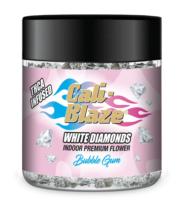 BUBBLE WHITE 2本➕その他 Cali-Blaze | Bubble Gum | White Diamonds Infused Flower | 3.5g