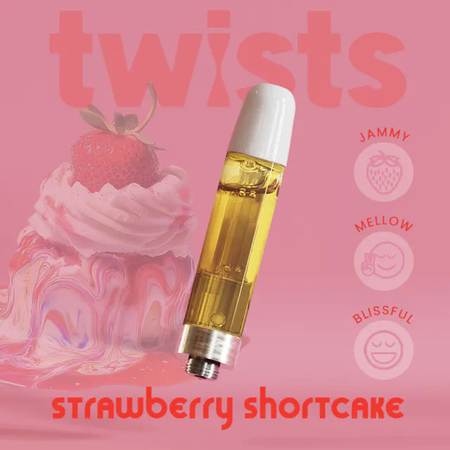 Strawberry Shortcake Flavor - "Twists" Cartridge (1000mg) - by Oil Strawberry Shortcake Flavor - "Twists" Cartridge (1000mg) - by Oil