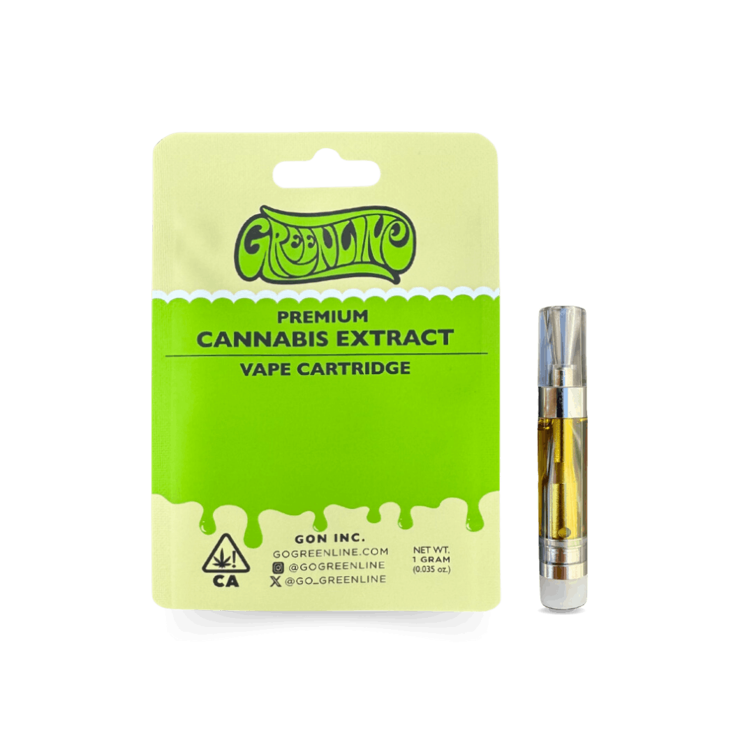 え*ん様 green line スティーブ・マーカス Lemon OG - Vape Cart - Indica Hybrid - 1g - Greenline