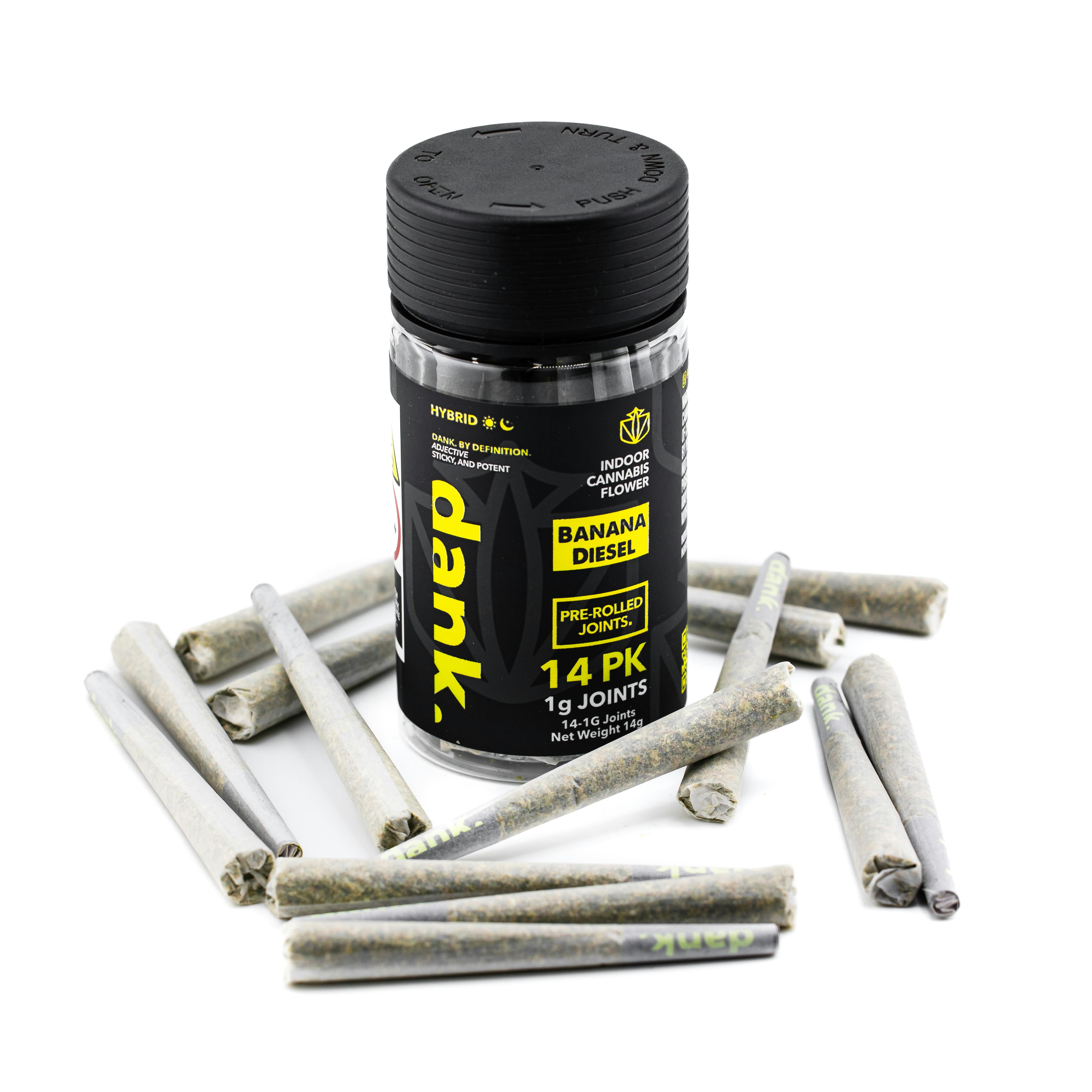 BANANA DIESEL (14 PACK PRE-ROLL) - Dank By Definition
