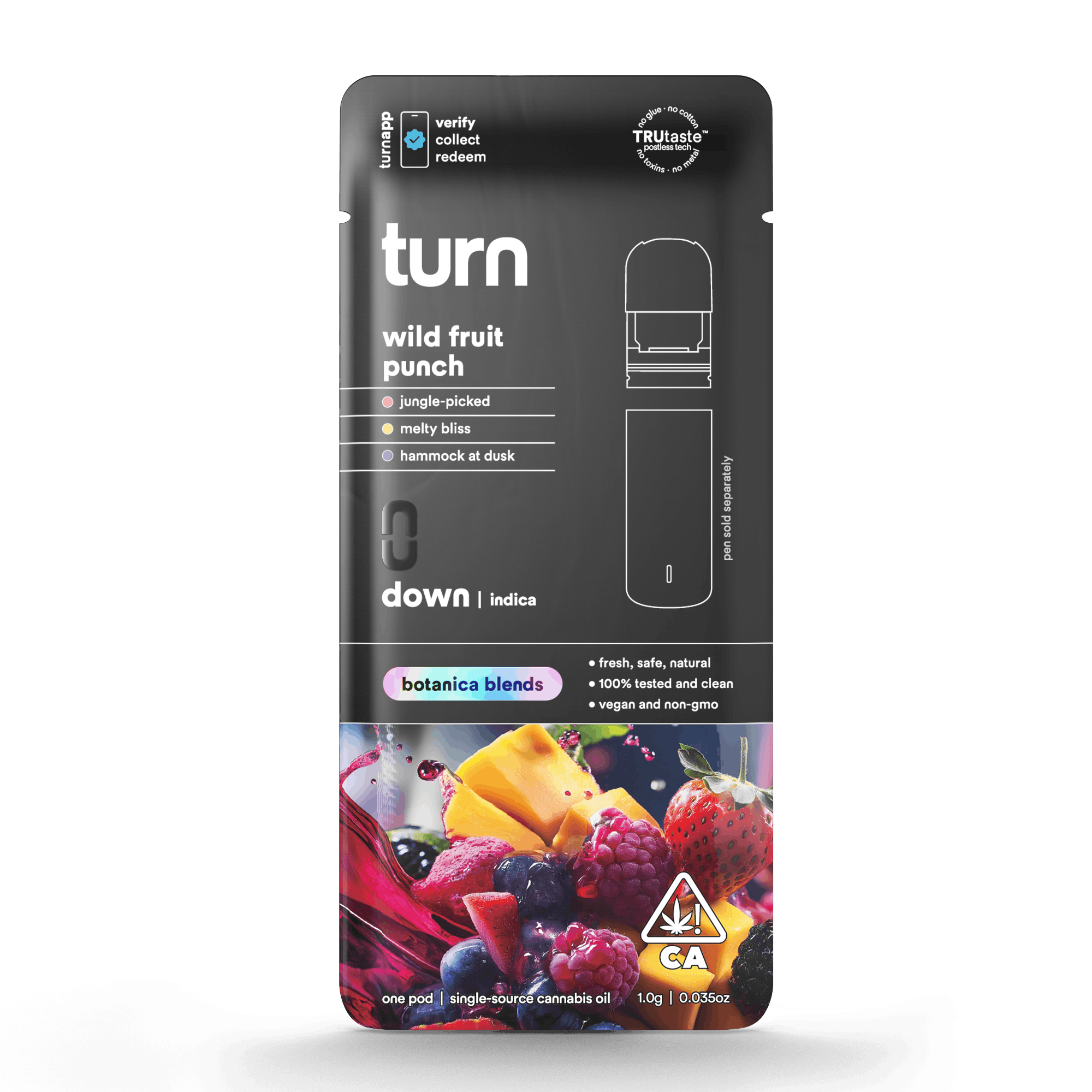 CNP×THXE90% fruit punchテルペン 1ml 1.0g pod | wild fruit punch | botanica blends | down | - turn