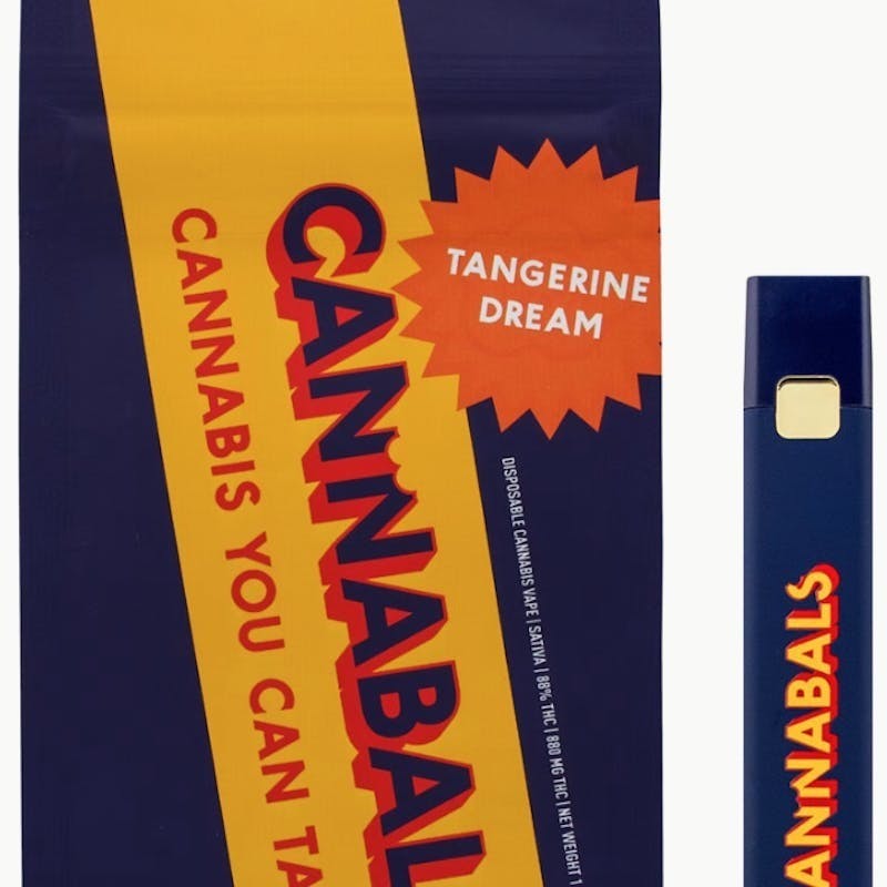 Tangerine Dream - Disposable Vape Cartridge - 1 Gram - Cannabals