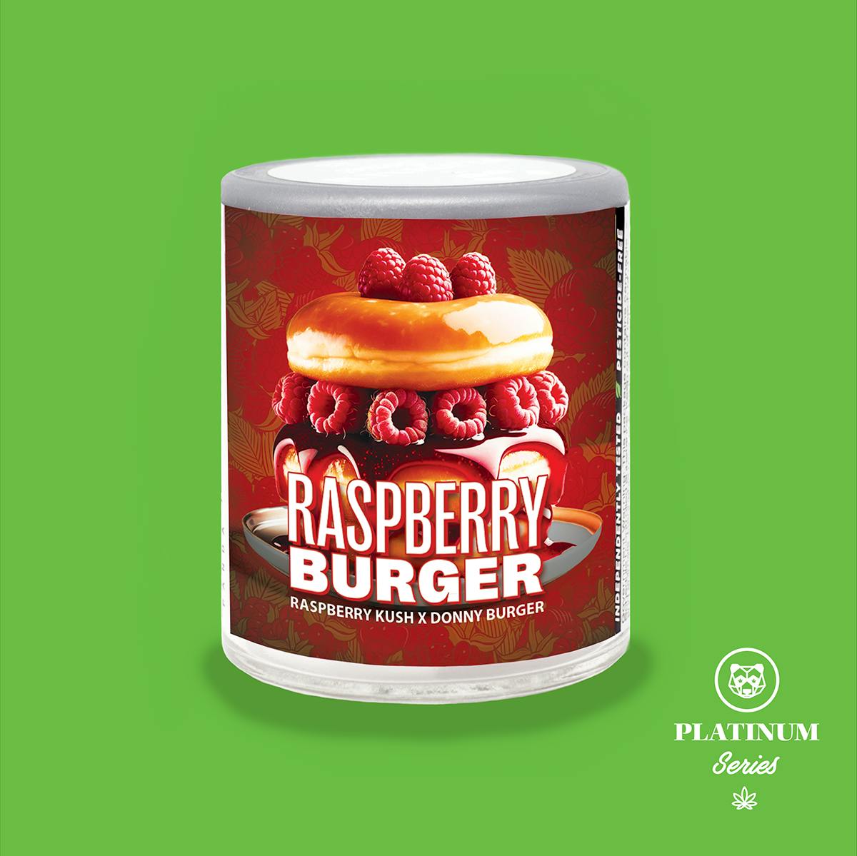 Raspberry Burger 3.5g - CA - Phat Panda