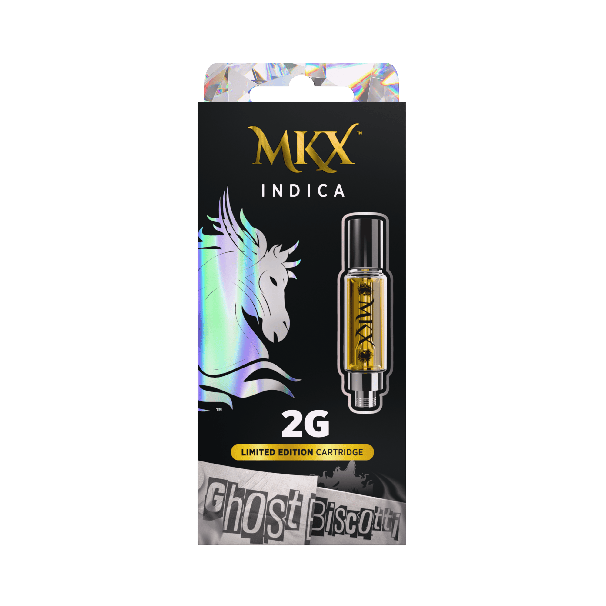LIMITED EDITION | MKX | Ghost Biscotti | 2g | Cartridge - MKX Oil Co