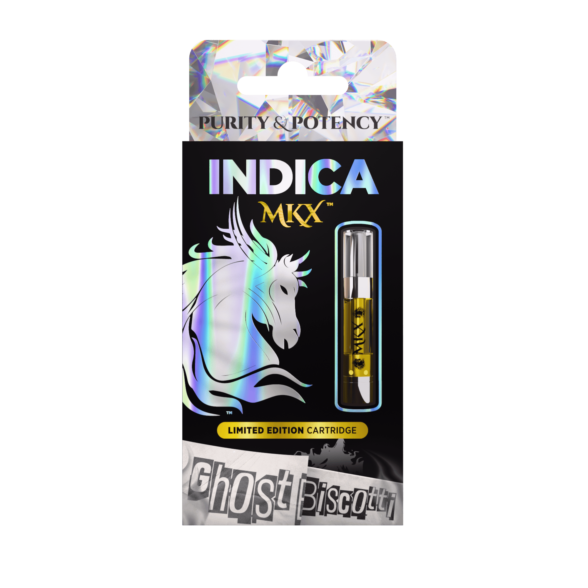 LIMITED EDITION | MKX | Ghost Biscotti | 1g | Cartridge - MKX Oil Co