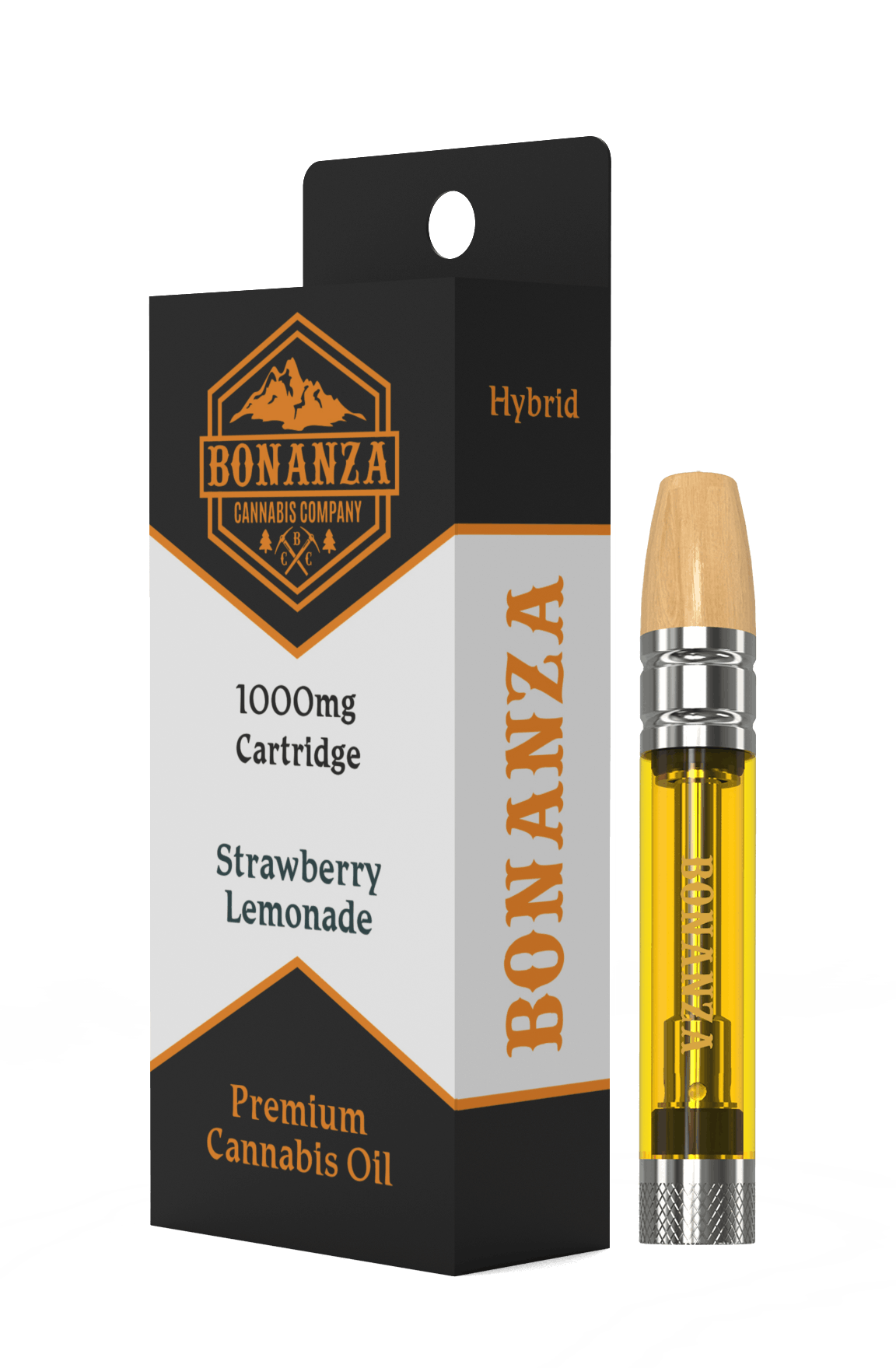 1000 MG Cartridge Strawberry Lemonade - Bonanza Cannabis Company