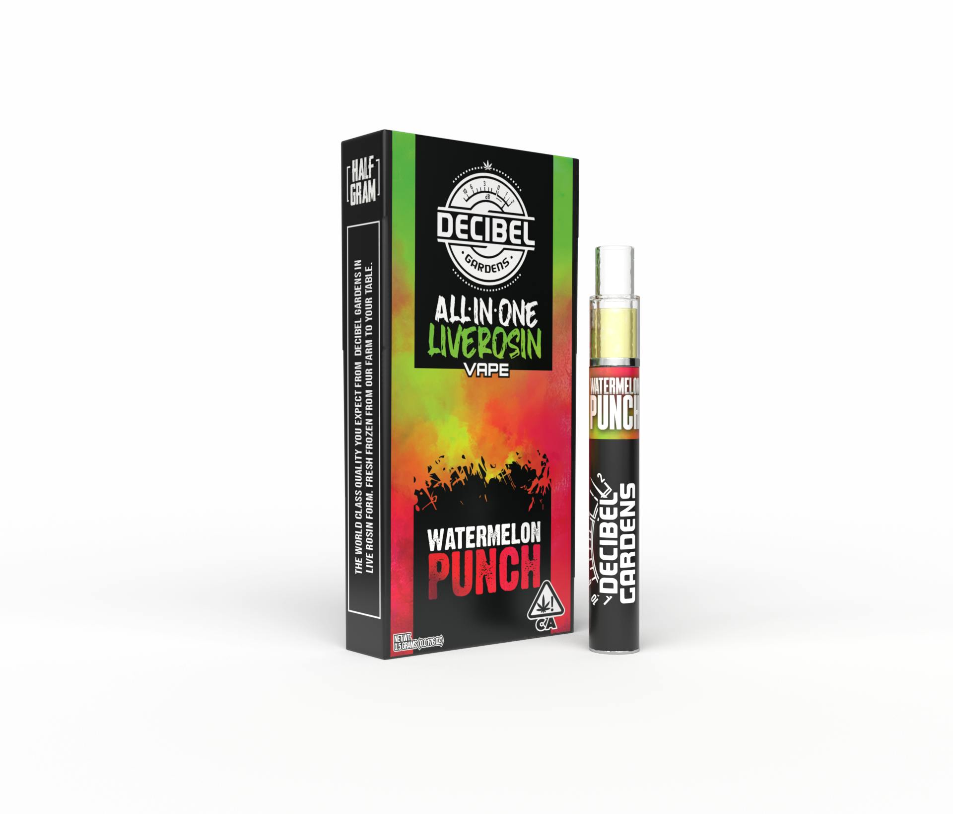 Watermelon Punch - AIO Rosin (0.5g) - Decibel Gardens