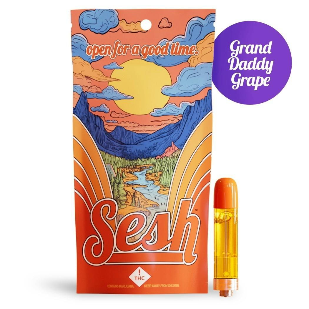 Grand Daddy Grape - Cartridge (1000mg) - by Sesh®