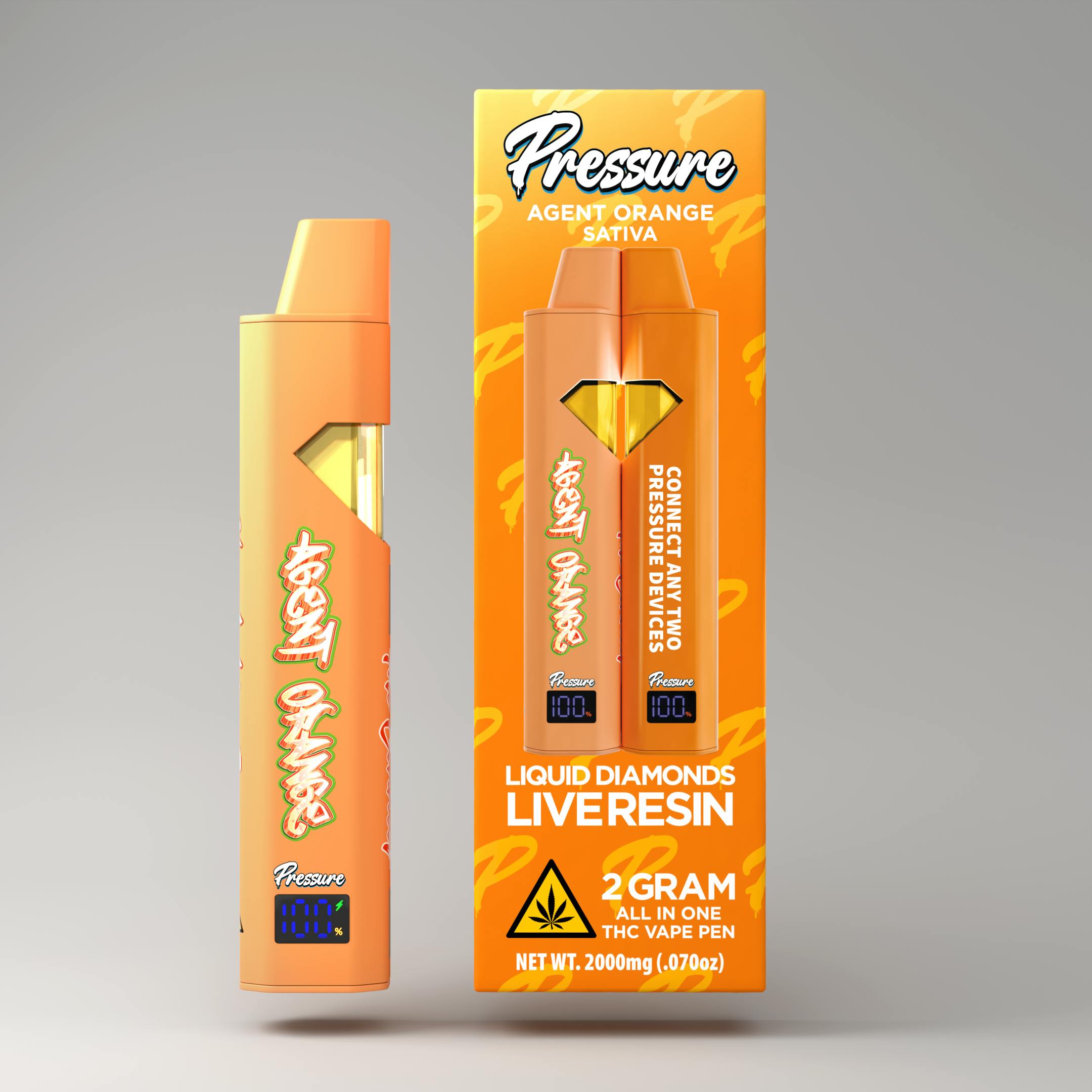 Pressure Extracts | Agent Orange | All In One | 2G - Pressure Extracts