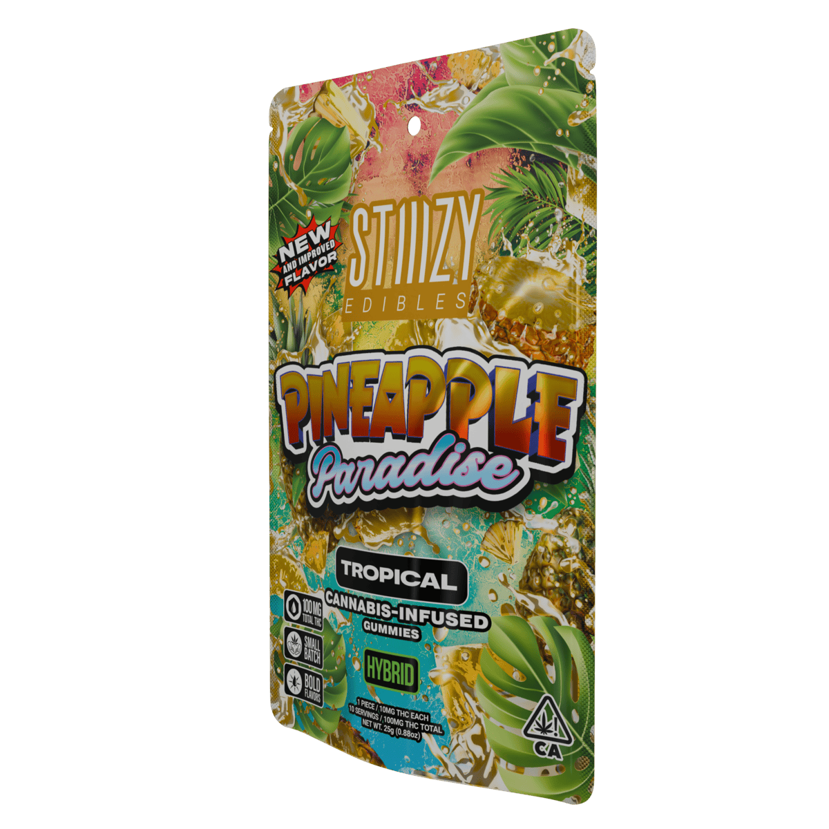 PINEAPPLE PARADISE - 100MG TROPICAL EDIBLES - STIIIZY