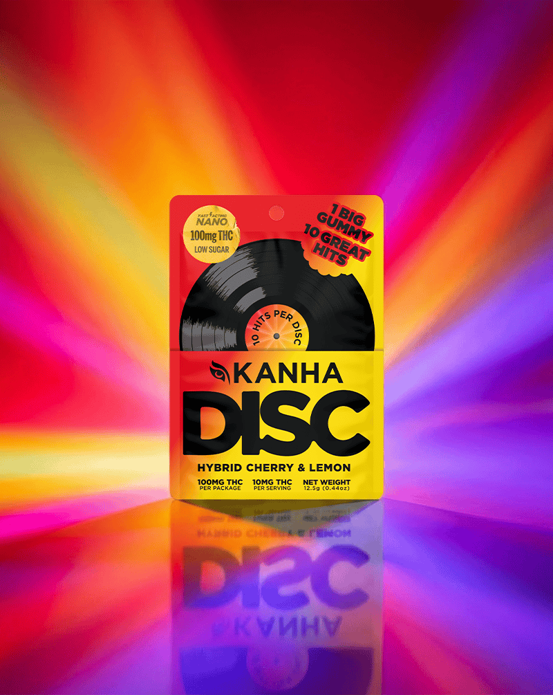 Cherry & Lemon | DISC | Hybrid | 100mg THC | 1-pack - KANHA