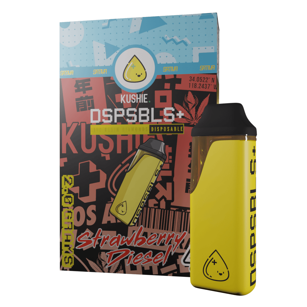 Eos Cbd Vape Pen Strawberry Diesel (Sativa) DSPSBLS+ Pocket Live Resin  Diamonds All In One