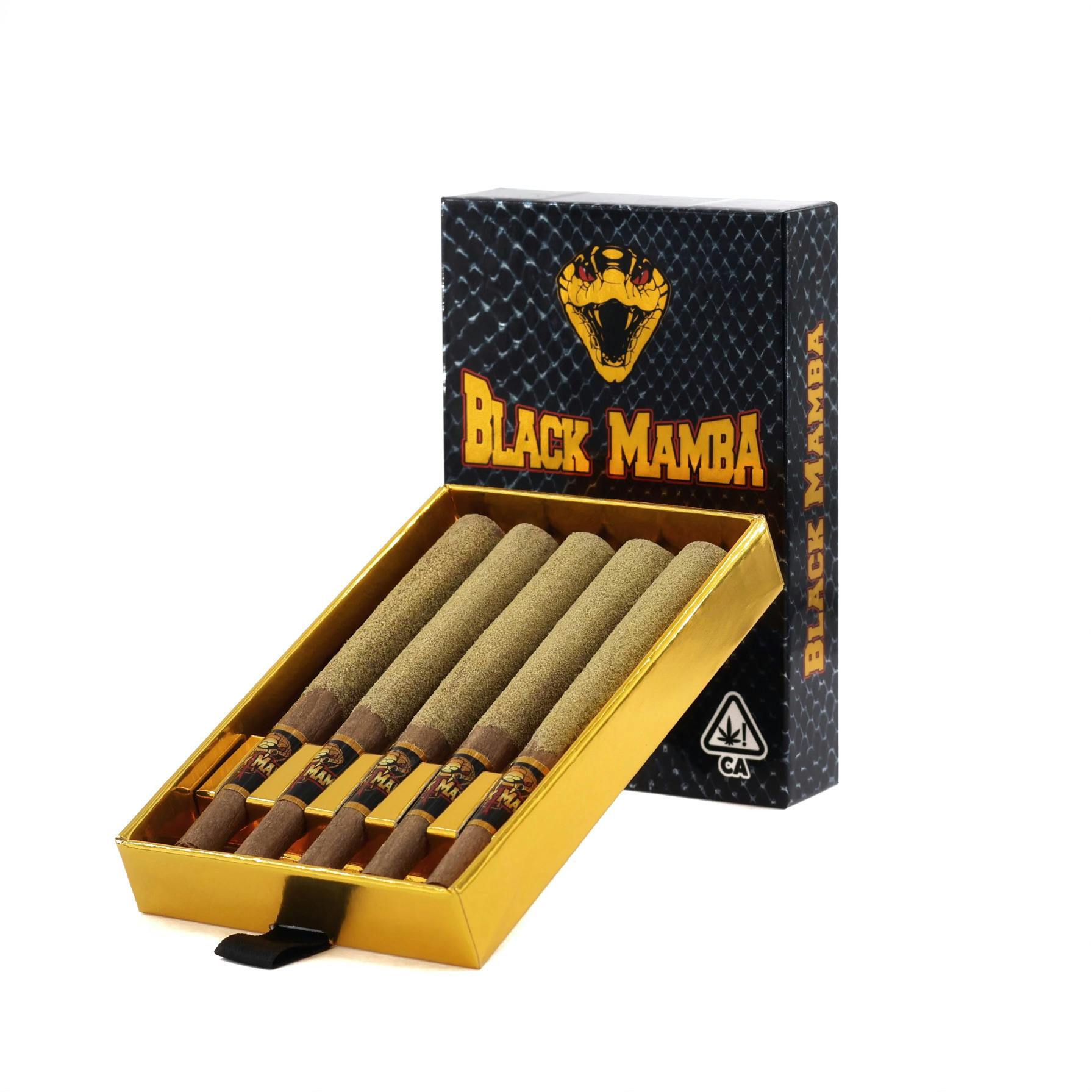 Black Mamba Cannabis Brand Disposable Vape Pens