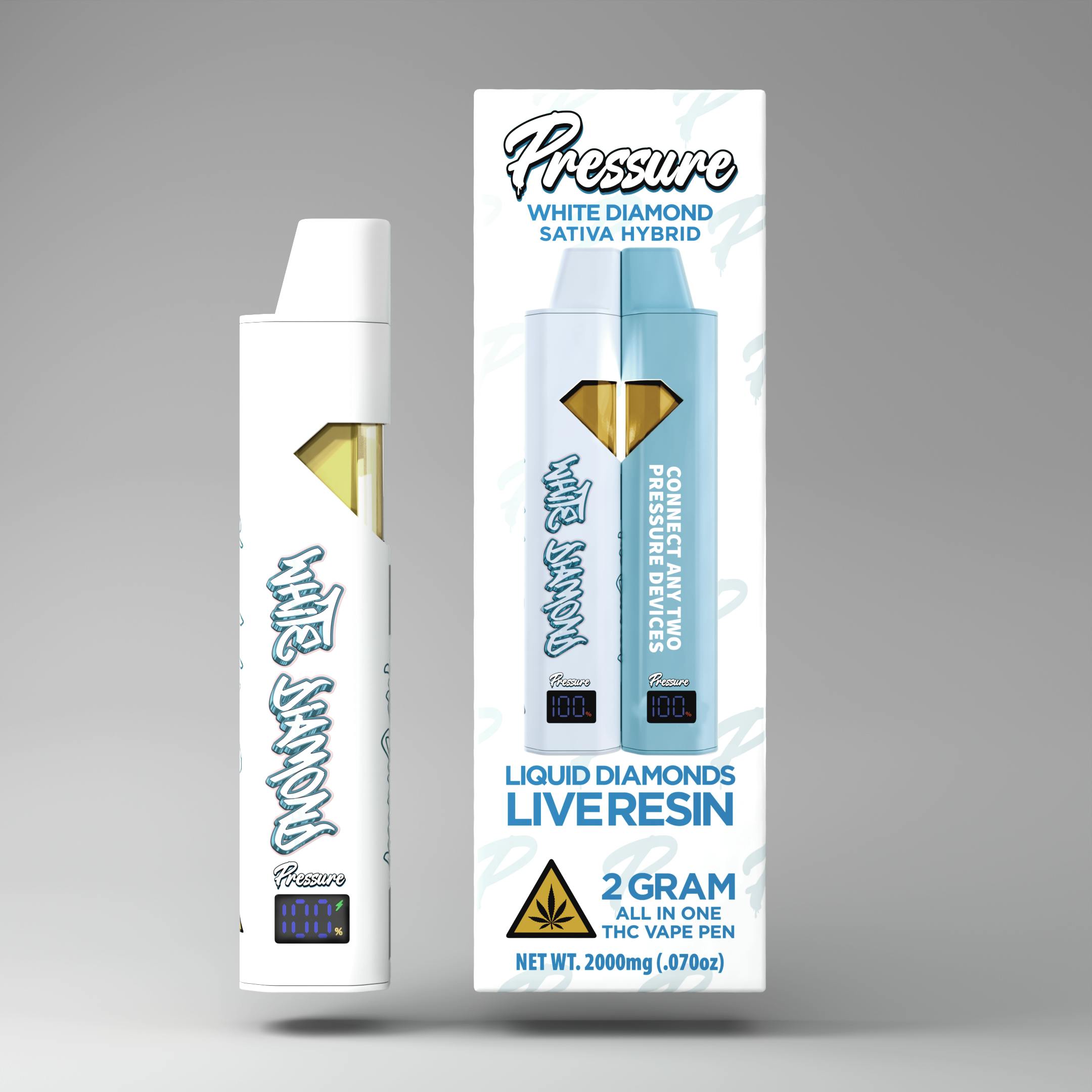 Pressure Extracts - White Diamond - All In One - 2G