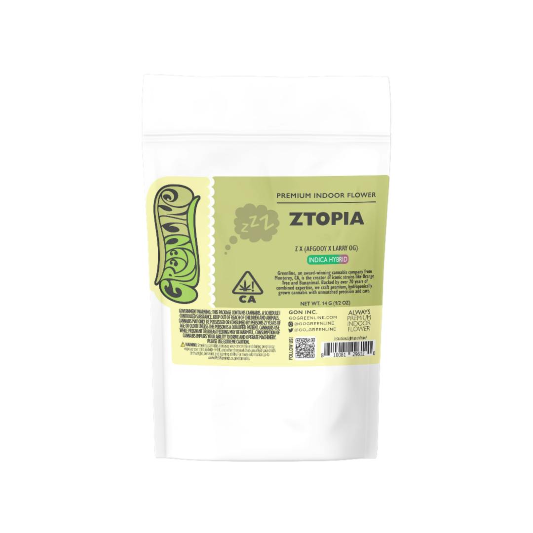 Ztopia - 1/2 oz - Indoor - Hybrid - 14g - Greenline