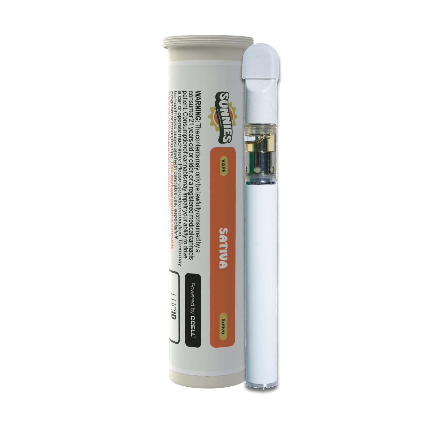 Green Crack Distillate Disposable Vape 0.5g - SunMed Growers