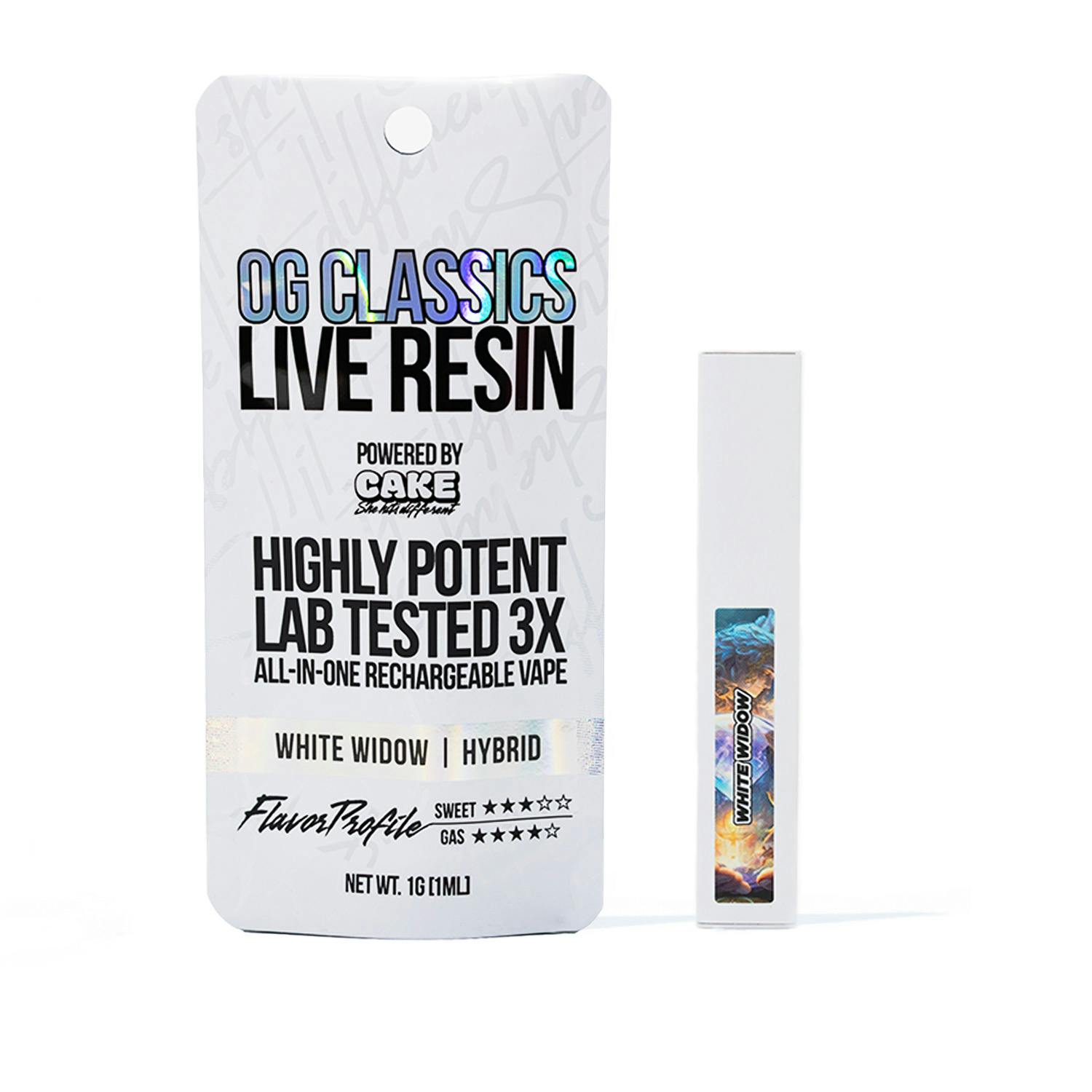 White Widow - 1G - Hybrid - OG Classics Live Resin