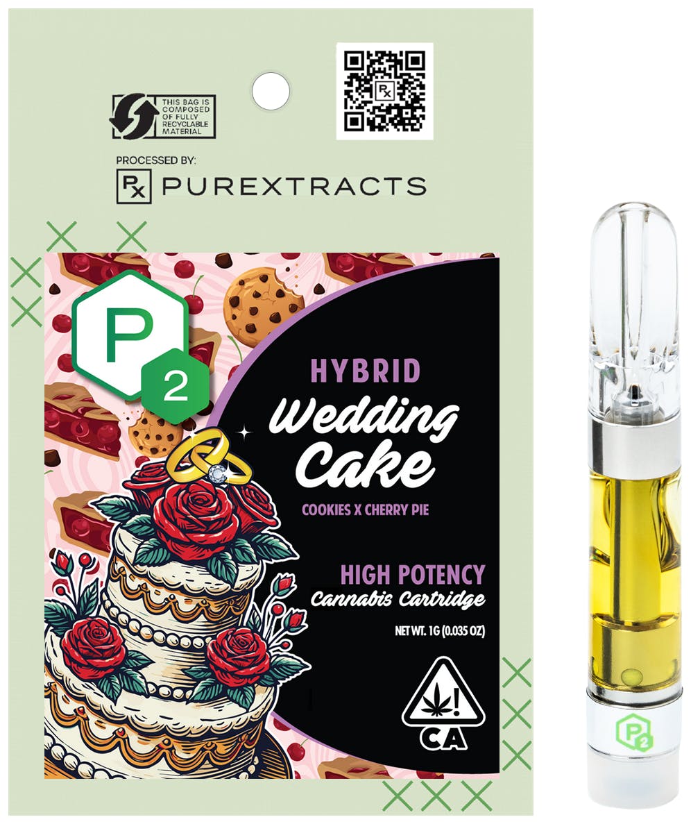 Wedding Cake (Hybrid) - P2 High Potency Cartridge - 1g