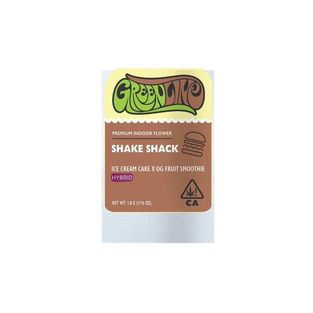 Shake Shack - 1/16 oz - Indoor - Indica Hybrid - 1.8g - Greenline