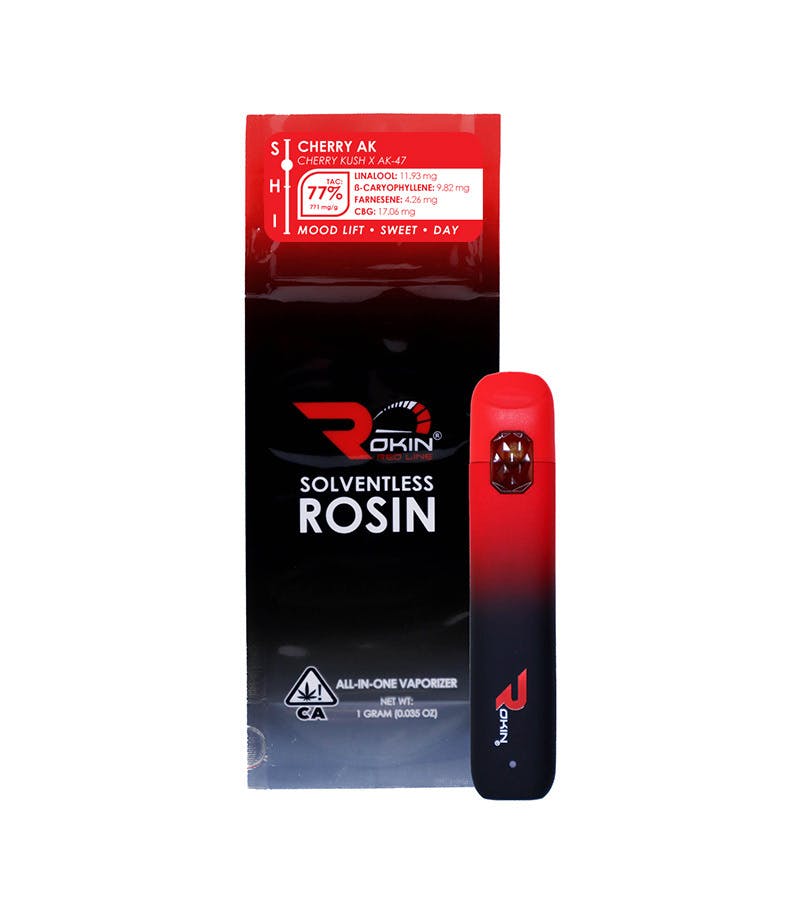 Rokin - Redline Rosin - Cherry AK - AIO 1.0g - Rokin Cannabis