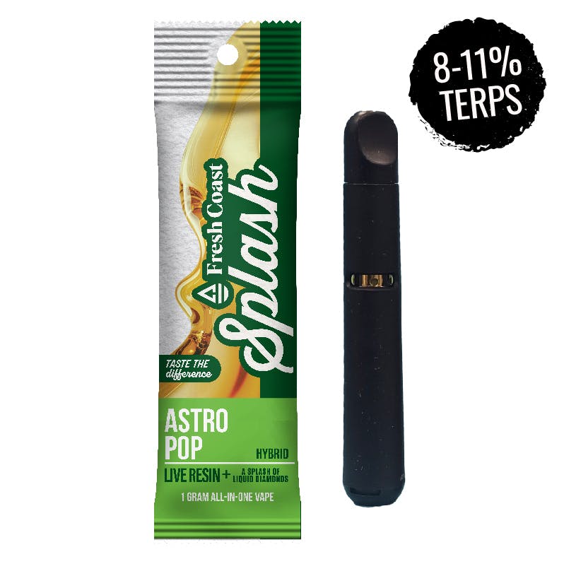 Astro Pop | Splash Live Resin 1G Disposable | Hybrid
