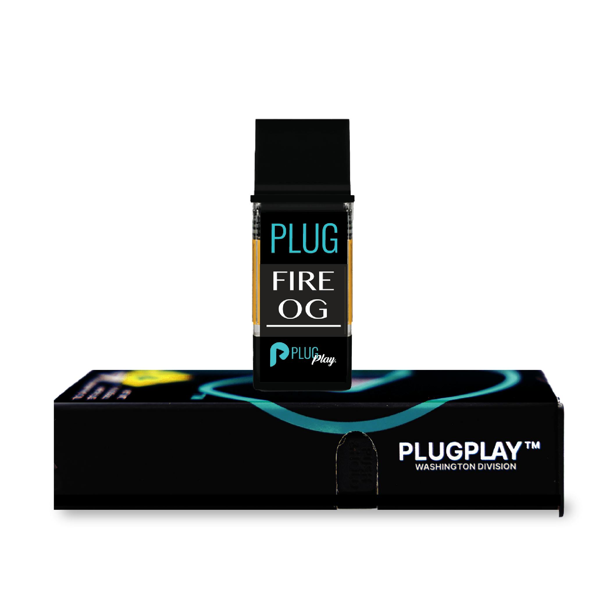 VAPE - 1g PLUG Washington: Fire OG - PLUGPLAY