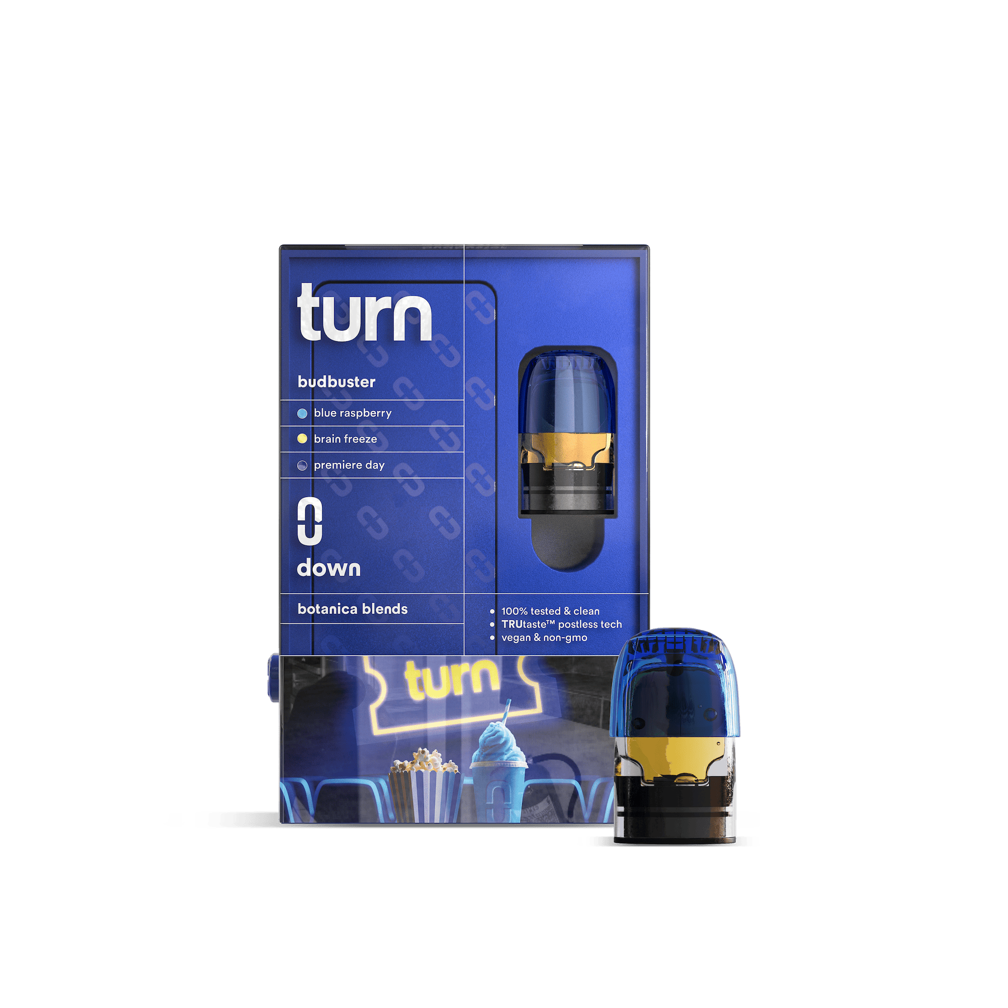 TURN ON ターンオン　未開封　drug city MINT turn | Budbuster Blue | Pod | 1g - turn