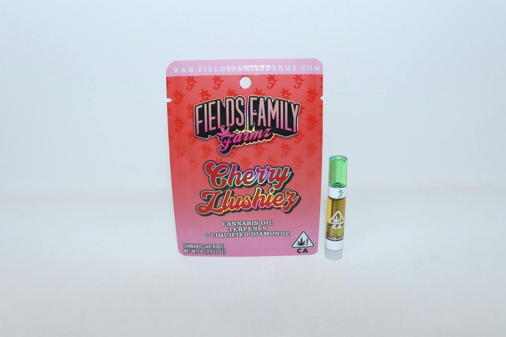 Cherry Zlushiez 1g Liquified Diamondz THC-A-Cartridge - Fields