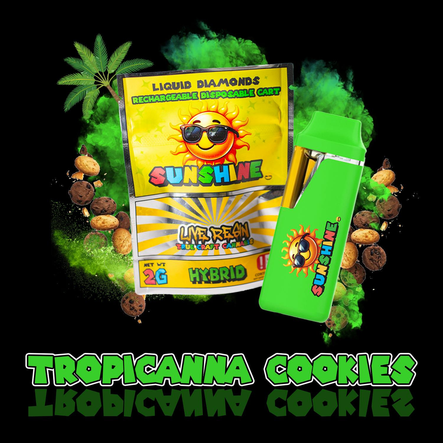 Sunshine Unlimited - FSO Live Resin Disposable - Tropicana Cookies