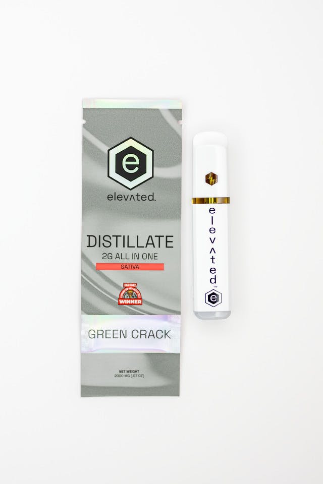 Green Crack All-In-One 2g - Elevated Labs