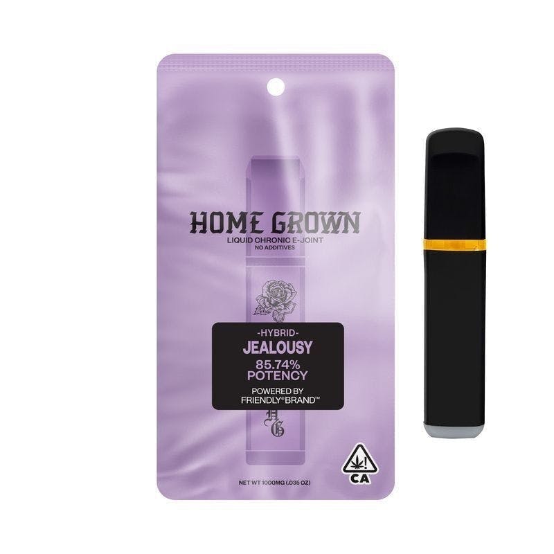 Home Grown | Jealousy | Cured Resin AIO Disposable | 1g - Home Grown