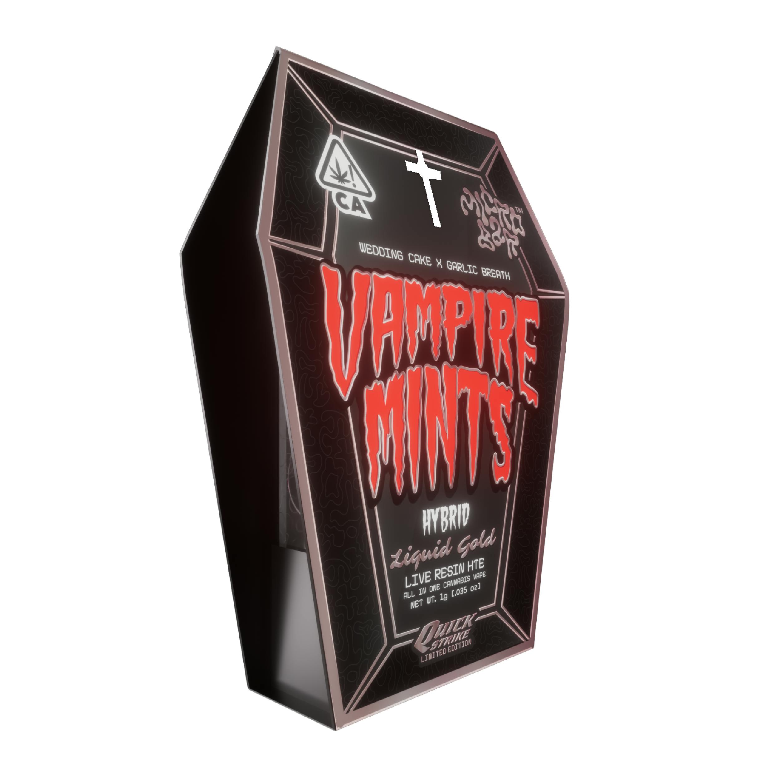 lost mary bm6000 refill pods instructions Vampire Mints (Hybrid) - Liquid Gold Live Resin 1g AIO