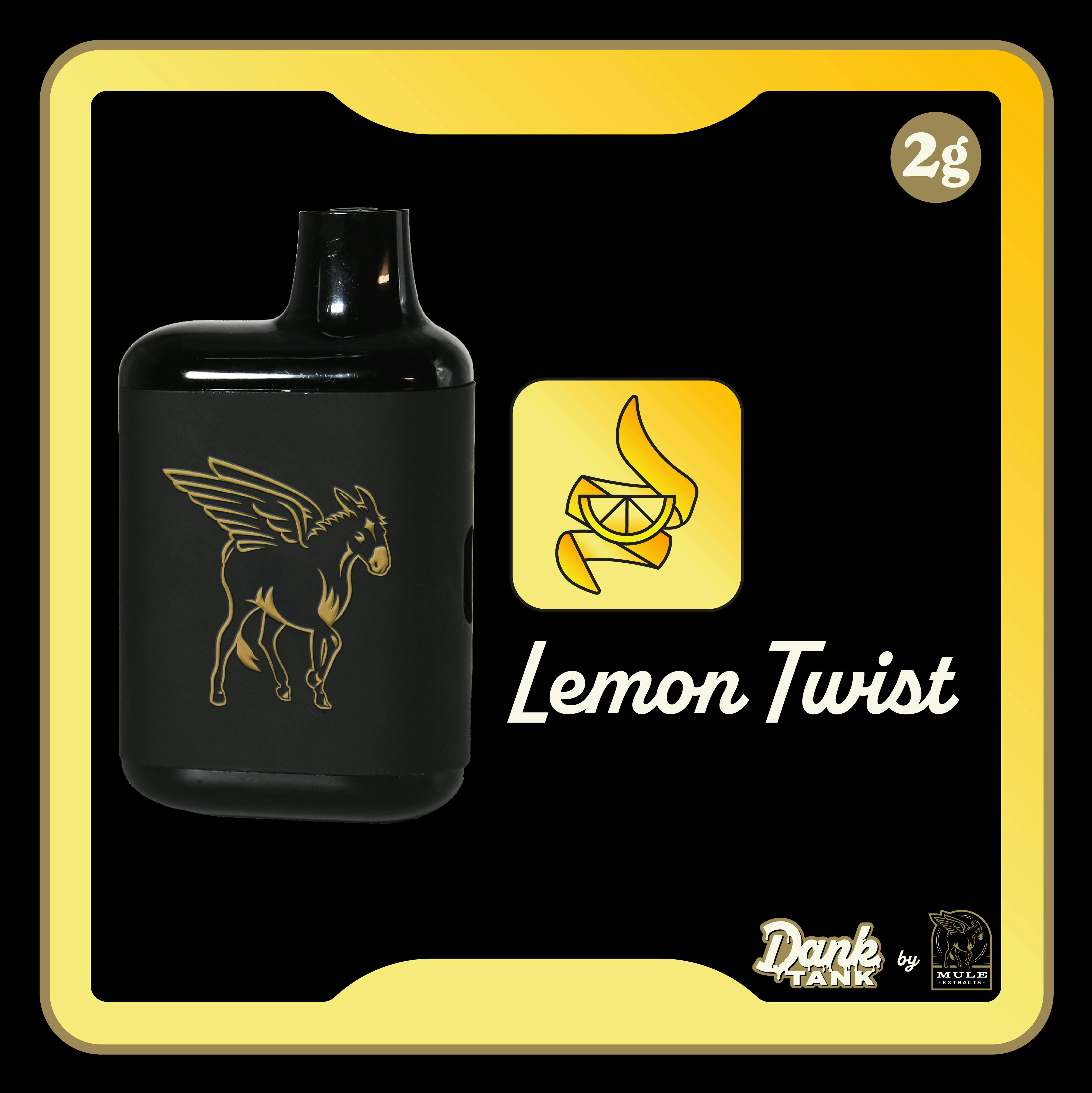 elf bar vape uk Mule Extracts | Lemon Twist | Dank Tank Disposable | 2g