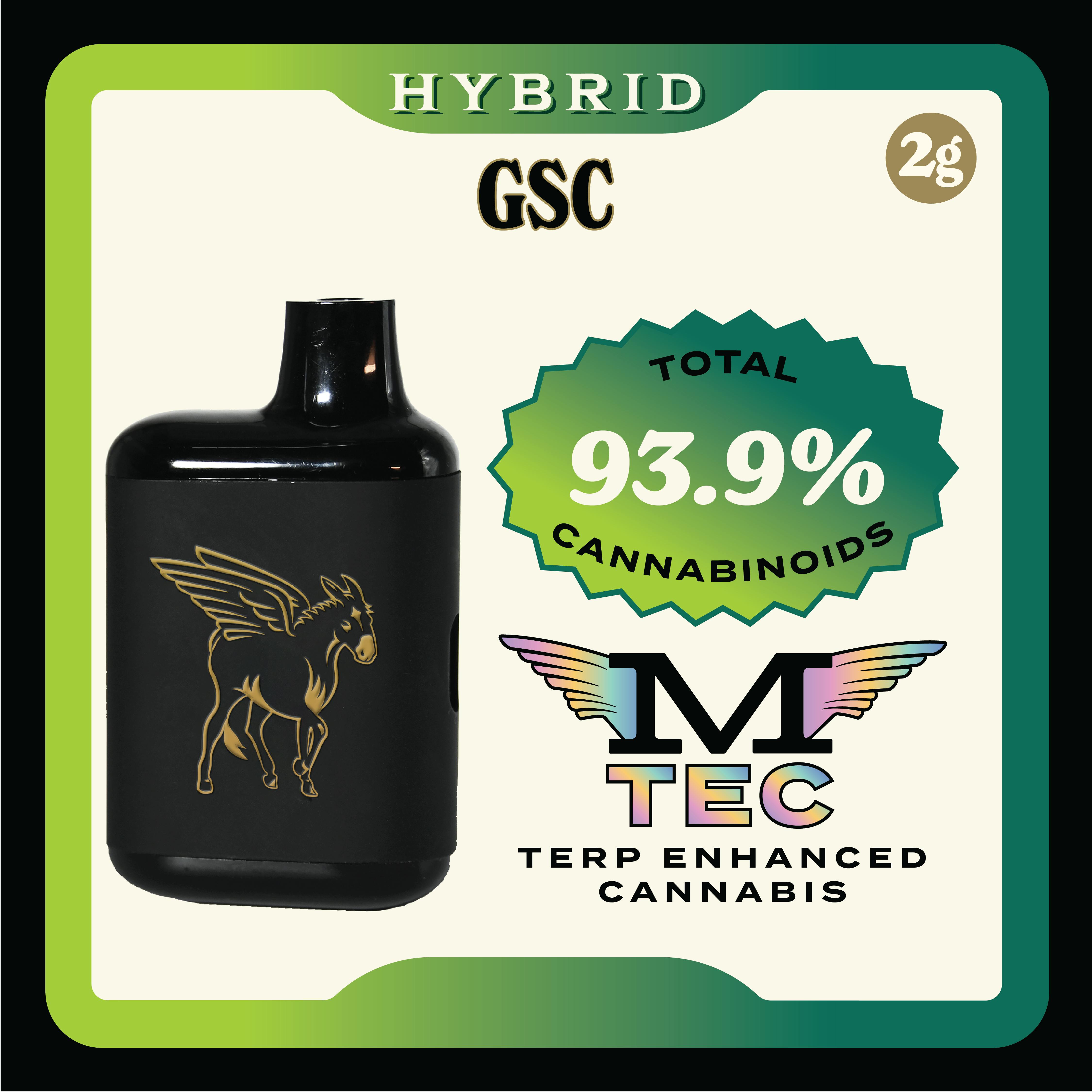 2g Dank Tank - GSC (Hybrid) - NJ - Mule Extracts