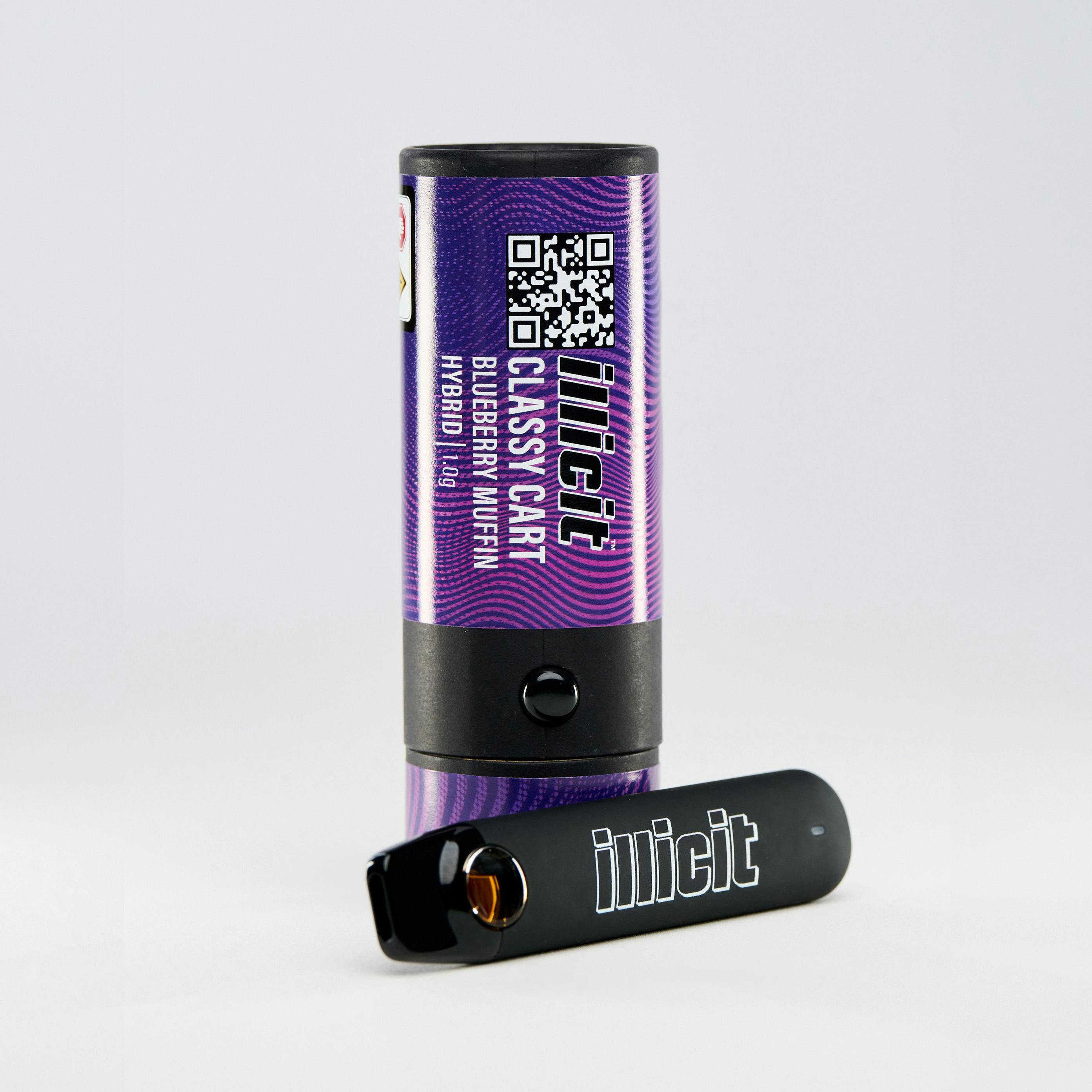 Blueberry Muffin 1g Disposable Classy Cart - ILLICIT