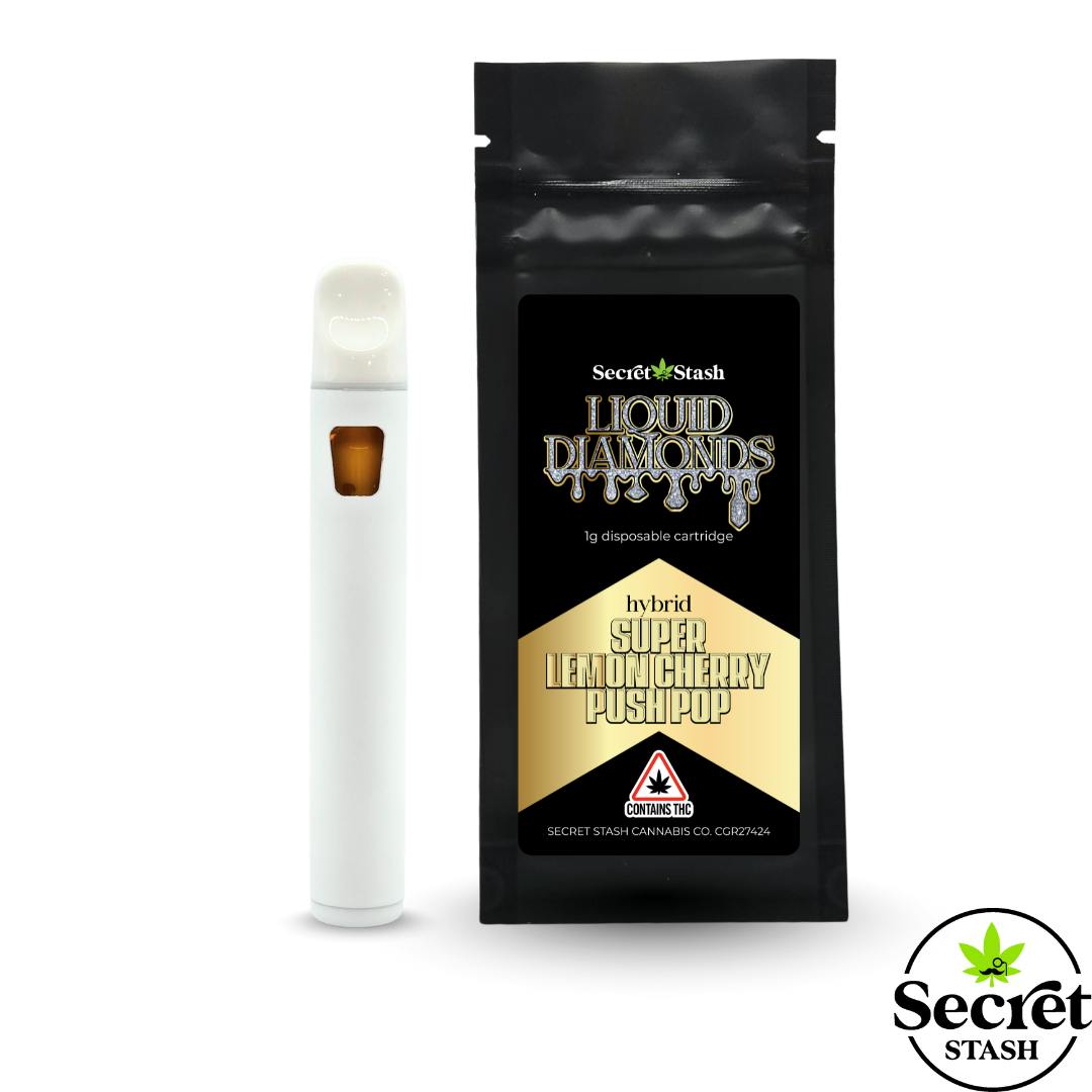 zirconia disposable vape Secret Stash | Cart | Liquid Diamonds | SLC Push Pop | 1g Pod Vape Fume Recharge Plus Zero Flavor:Menthol Fling Original