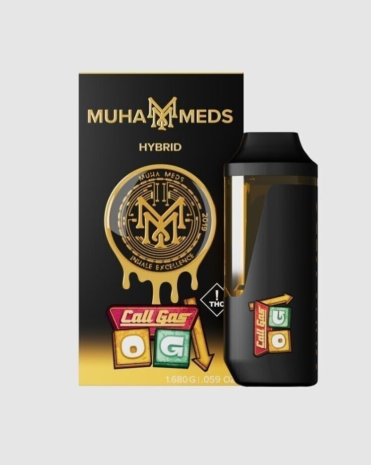 Muha Meds | Cali Gas OG | Disposable | 1.68g - Muha Meds