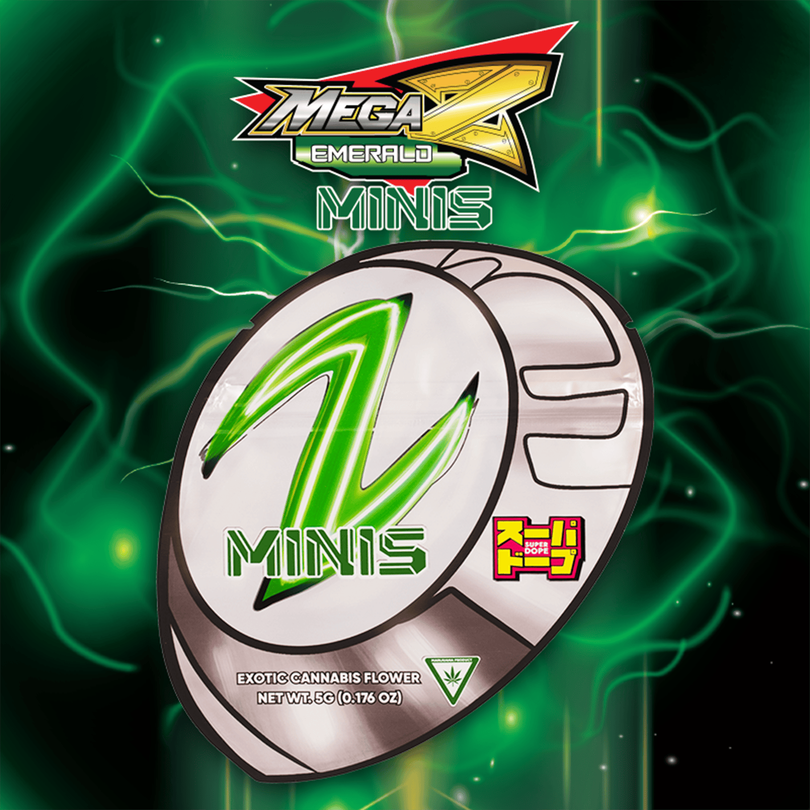 🟢 MEGA Z (EMERALD) Mini (5g) - Super Dope