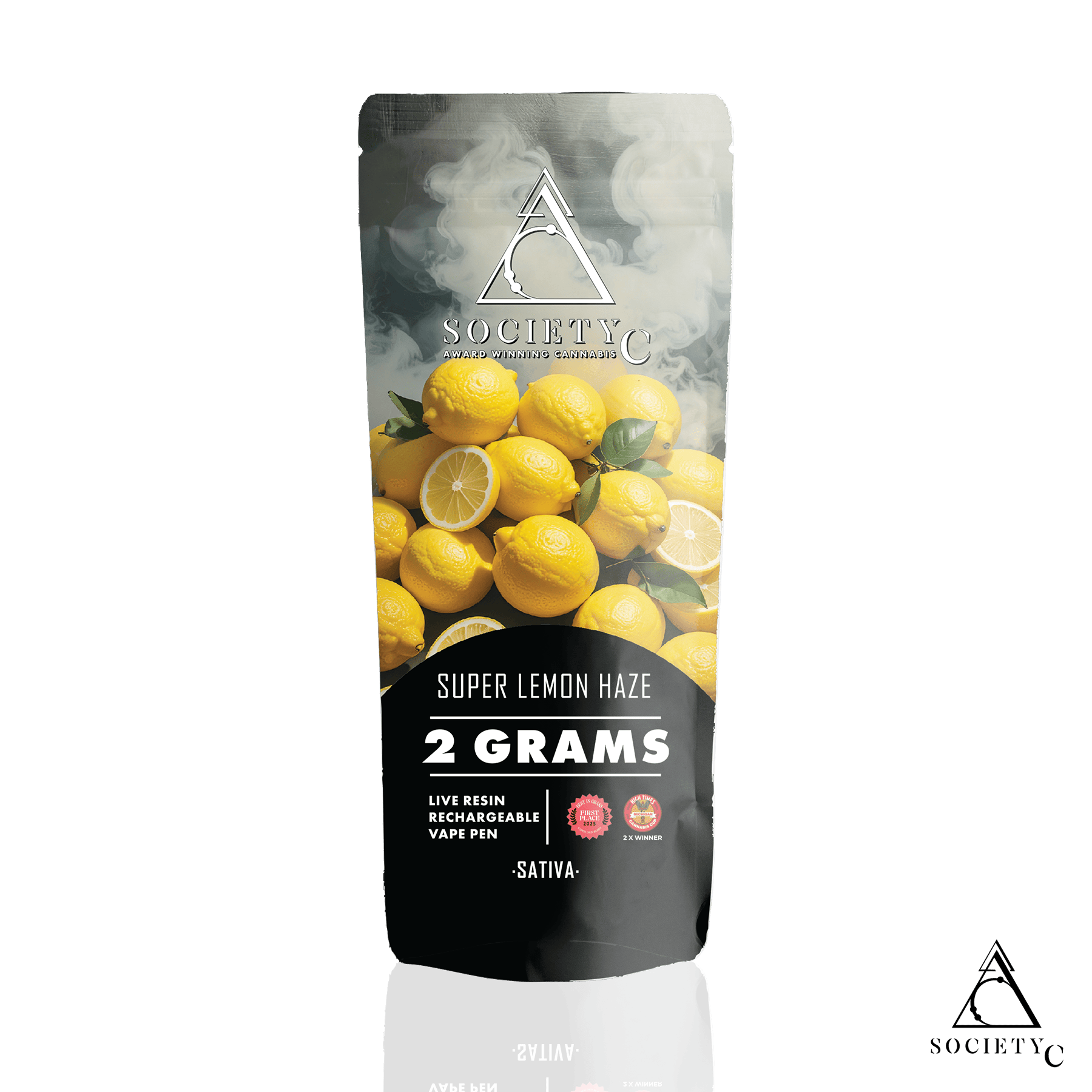 Society C - Super Lemon Haze - 2g Live Resin Disposable Vape